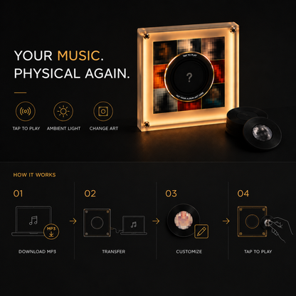 Magnetic Vinyl Speaker