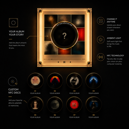 Magnetic Vinyl Speaker
